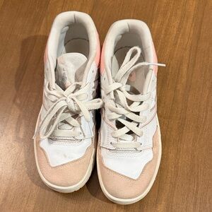 Etnies Kids' White and Pink Sneakers